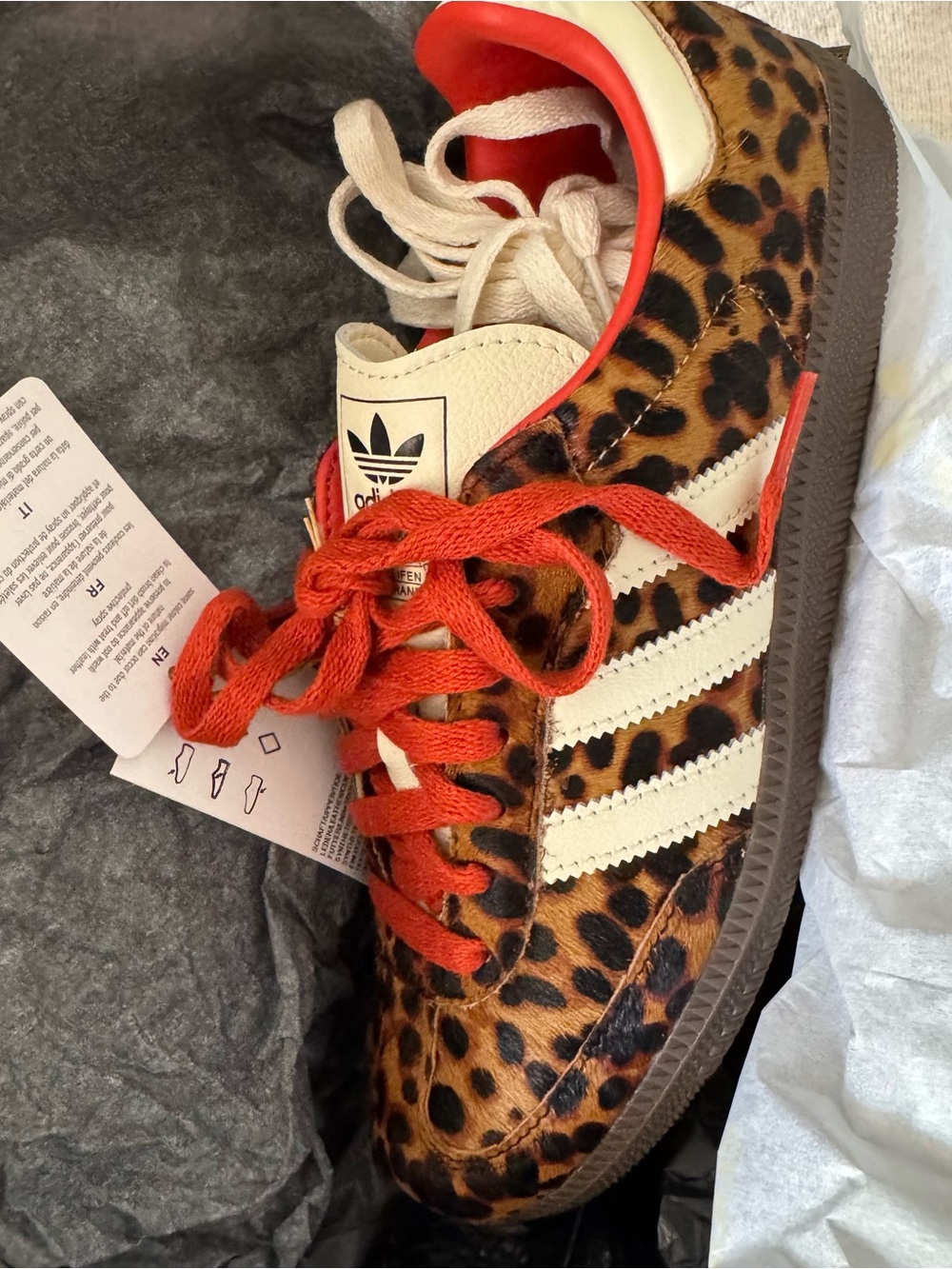 SAMBA OG WMNS "LEOPARD / CREAM ORANGE" SKU: JI2734